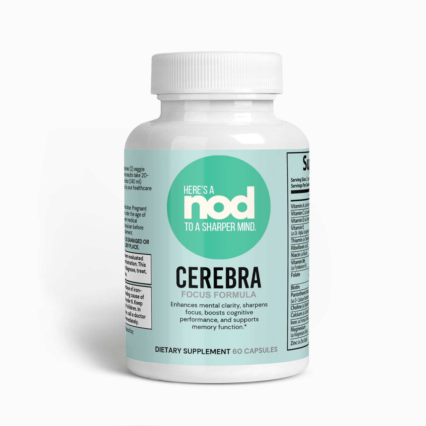 CEREBRA - Brain & Focus Formula