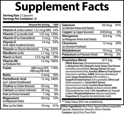 CEREBRA - Brain & Focus Formula